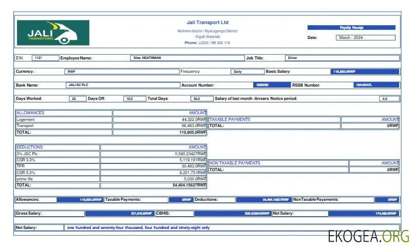 Modèle de fiche de paie Jali Transport aux formats Word et PDF.pdf, 1